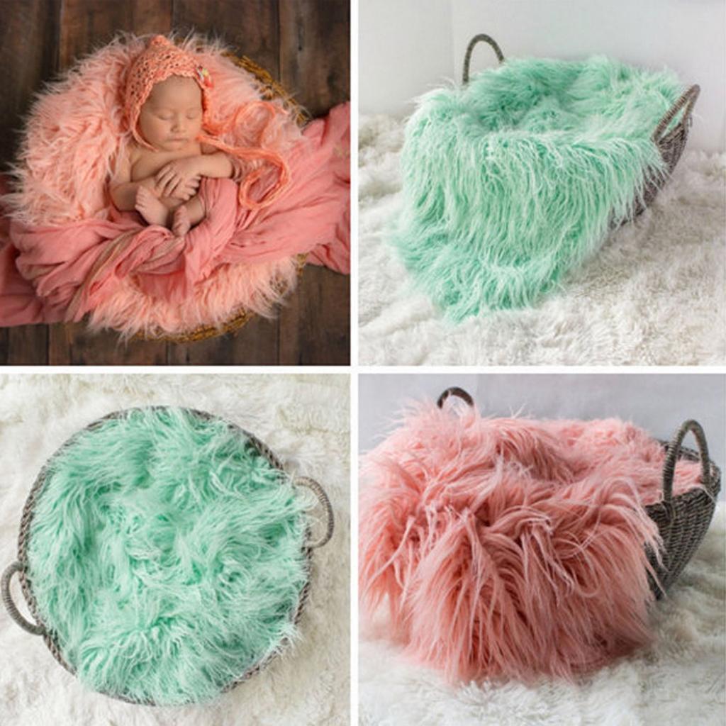 Baby Blanket Background Rug Carpet Basket Stuffer Photography Props