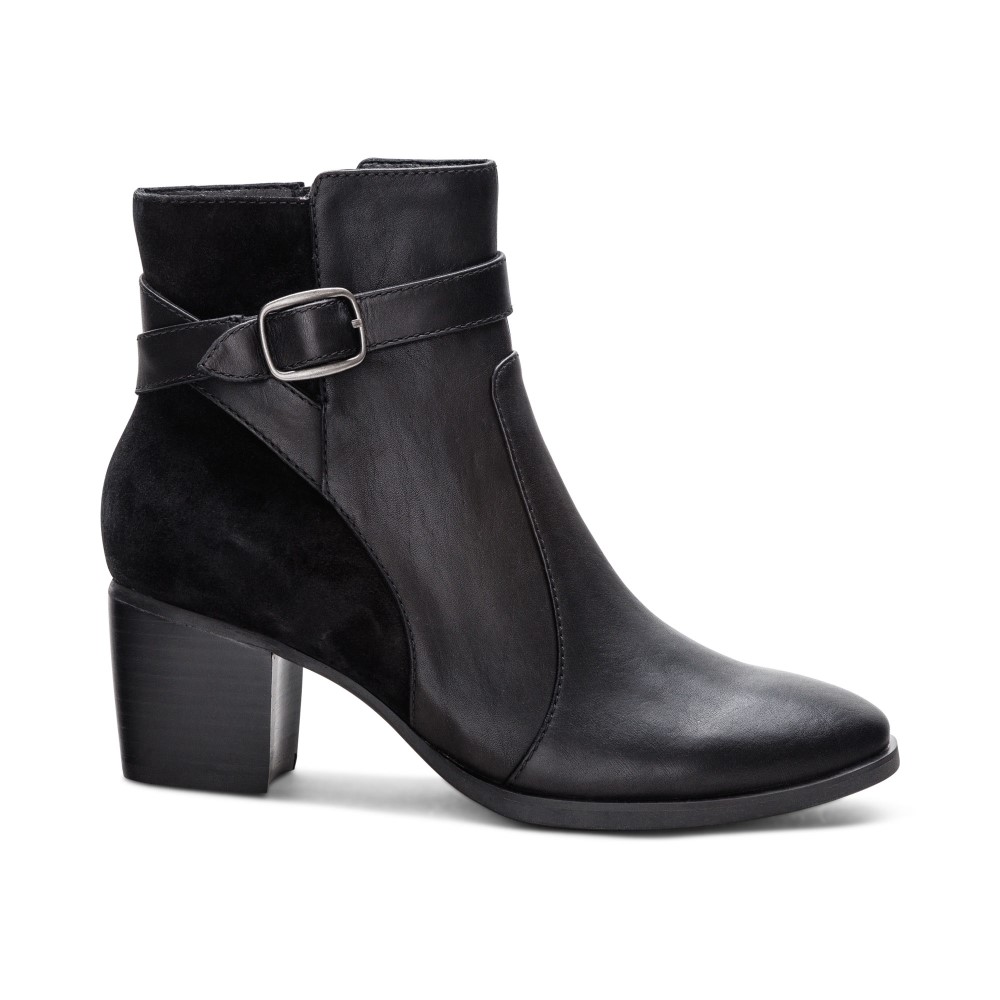Giày boot sức khỏe nữ Aetrex Rebecca Black - giày cao gót đế đệm giảm mỏi chân