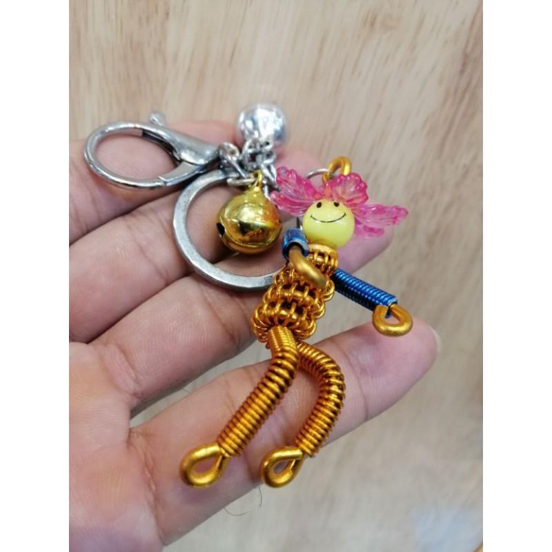 MÓC KHÓA HANDMADE UỐN BẰNG DÂY ĐỒNG