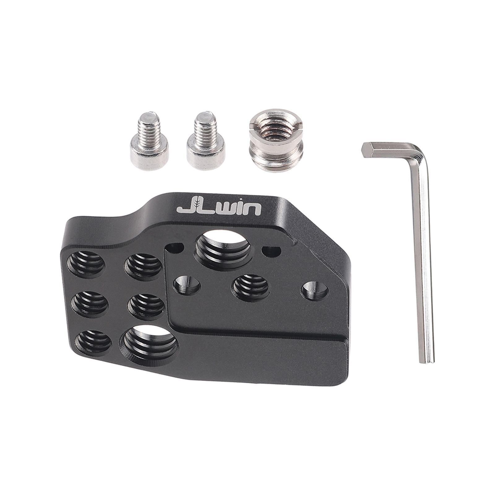 Stabilizer Side Extension Plate Mount with Small Wrench 1/4" Screws 3/8" Screw Expansion Board for Ronin RS2 Rsc2 RS3 RS3 Monitor