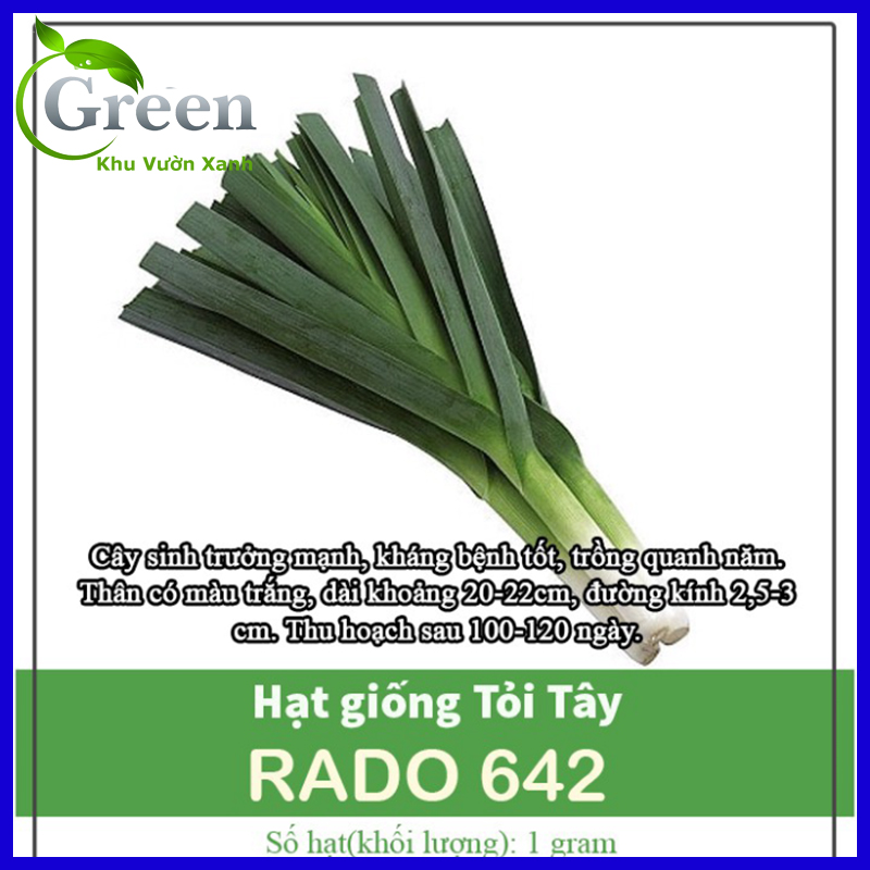 Hạt Giống Tỏi Tây Chịu Nhiệt Tốt