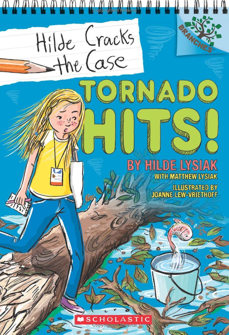 Sách ngoại văn: Hilde Cracks The Case - Book 5 - Tornado Hits!