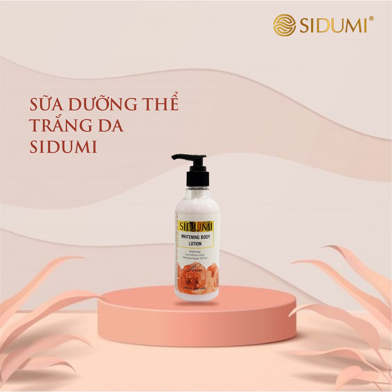 Sữa Dưỡng Thể Trắng Da Sidumi - SDM 606