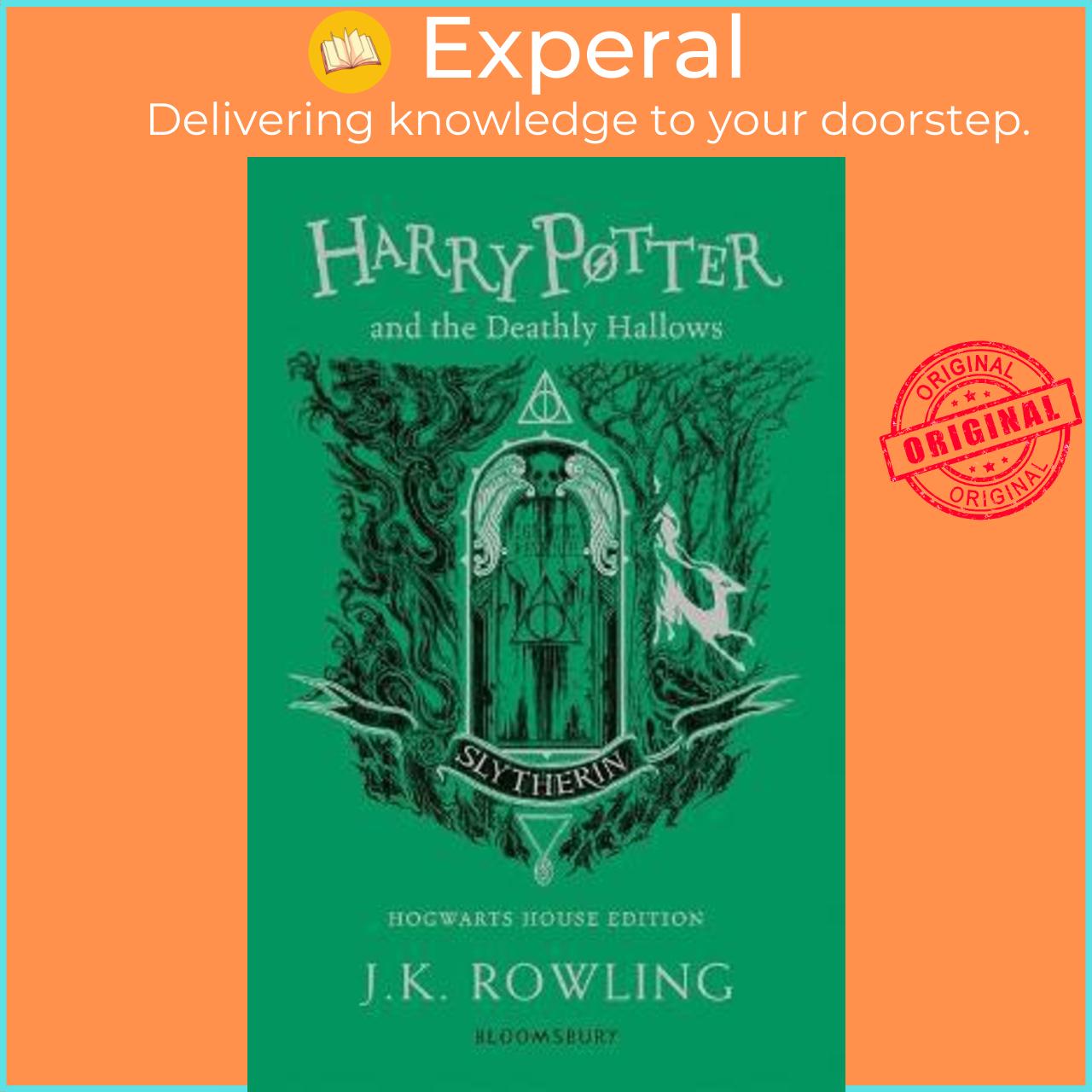 Sách - Harry Potter and the Deathly Hallows - Slytherin Edition by J.K. Rowling UK edition, paperback