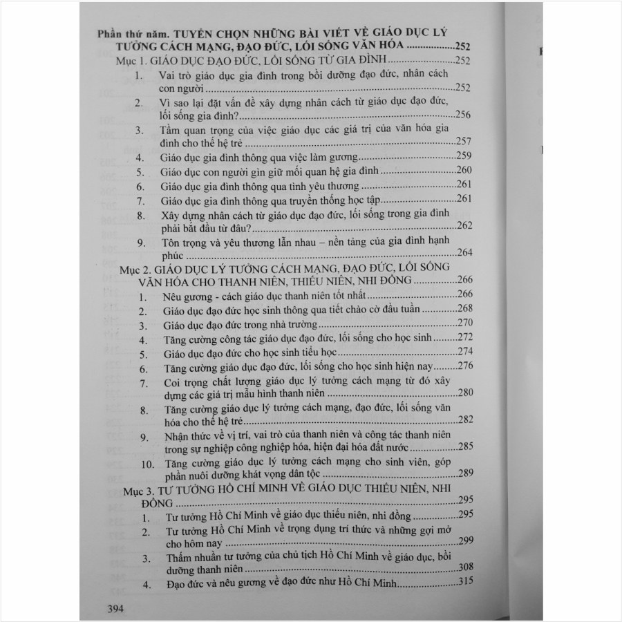 Giáo Dục Lý Tưởng Cách Mạng, Đạo Đức, Lối Sống Văn Hóa Cho Thanh Niên, Thiếu Niên Và Nhi Đồng 