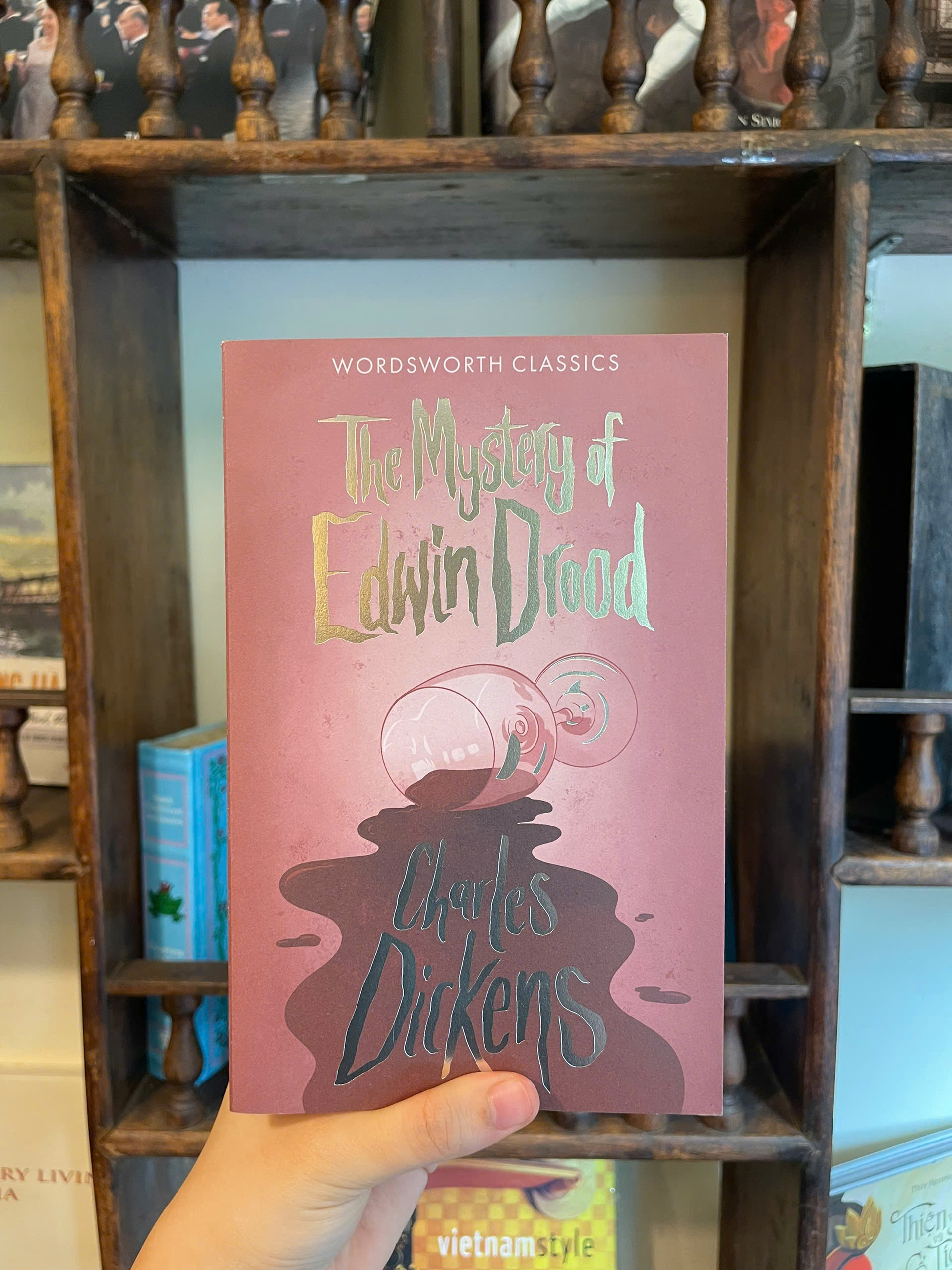 Sách - The Mystery of Edwin Drood by Charles Dickens - Classics/Fiction/Mystery book in English