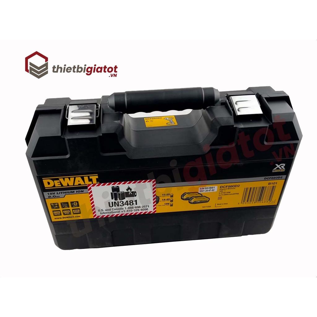 Máy siết Bulon Dewalt DCF880D2-B1