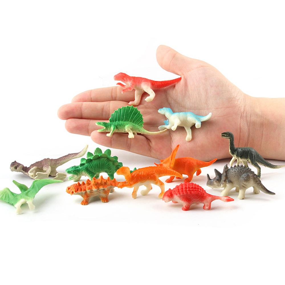 Bộ sưu tập 20 mô hình khủng long Dinosaur World Jurassic Park tiền sử (6-17 cm) gồm 8 đồ chơi khủng long to + 12 mô hình khủng long nhỏ cho trẻ - N4A 617