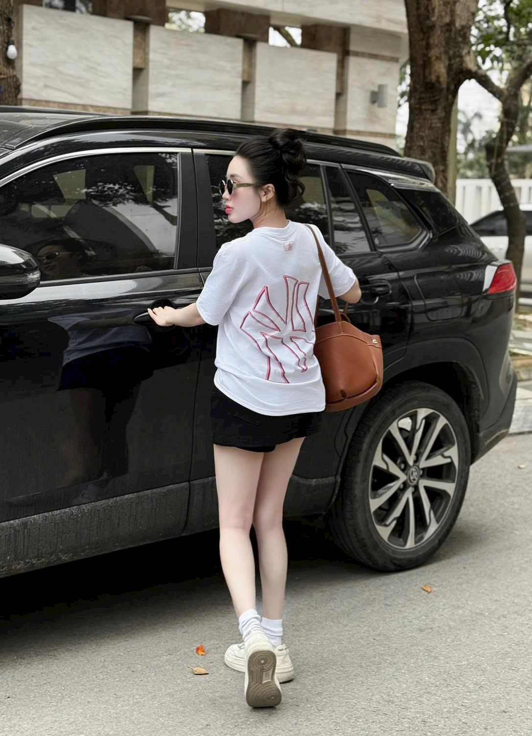 Áo Thun Nữ Cotton Mềm In Chữ Đơn Giản Mặc Hằng Ngày