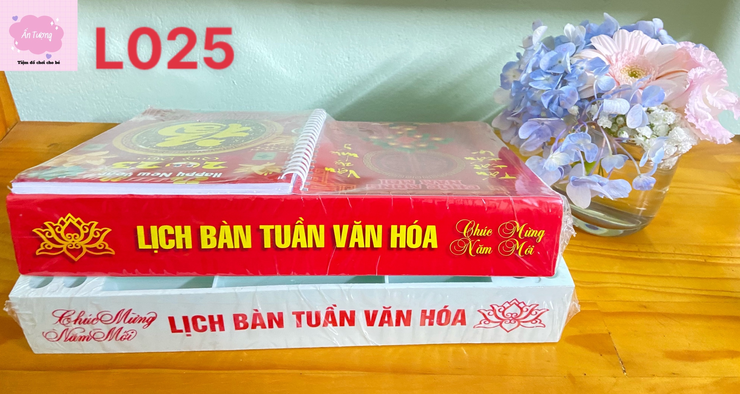 (Mua lịch tặng lịch) Lịch Tết 2024 - Xuân Giáp Thìn - Lịch để bàn 52 tuần -NXB Văn Hóa Dân Tộc