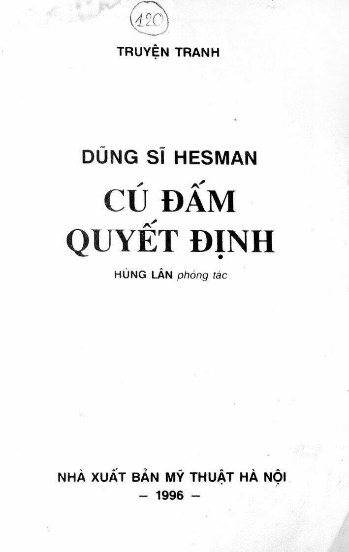dũng sĩ hesman chapter 120 2