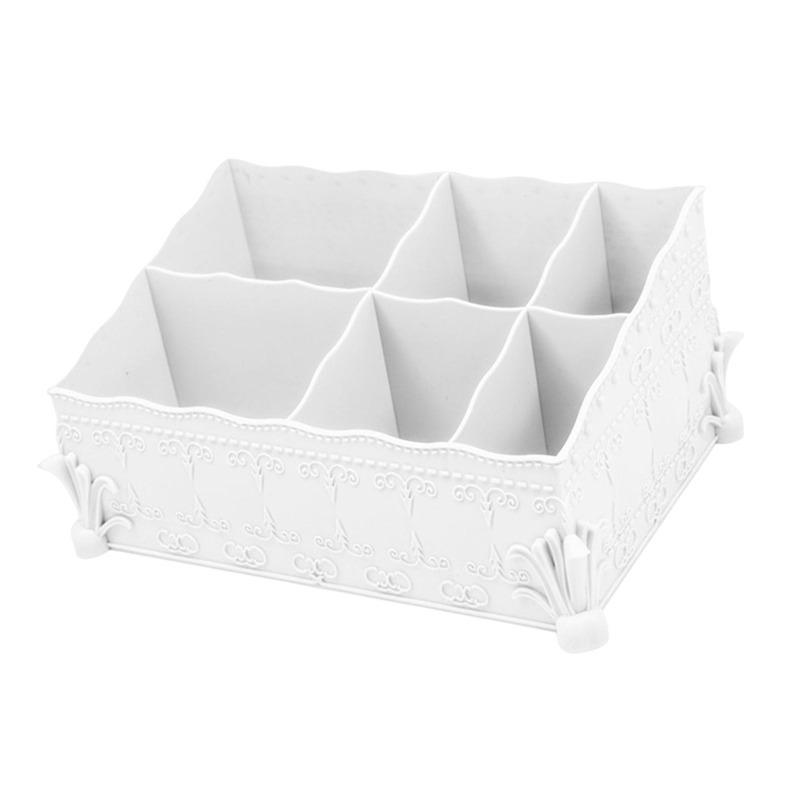 Cosmetic Storage Box Large Capacity Dresser Desktop Organizer for Bedroom Home