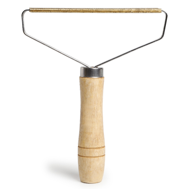 DỤNG CỤ CÀO LẤY LÔNG CÁN GỖ LẤY LÔNG THÚ CƯNG TRÊN GHẾ, NỆM , SOFA