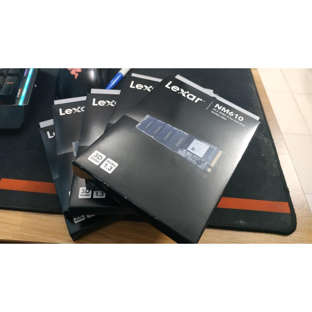 Ổ Cứng SSD Lexar NM610-250GB 250GB M.2 2280 NVMe  - Hàng Chính Hãng