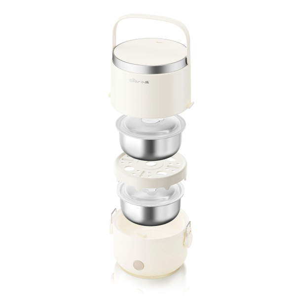 Hộp cơm điện hẹn giờ BEAR DFH-C15D2 (LB-4H15W) - Hàng Chính Hãng