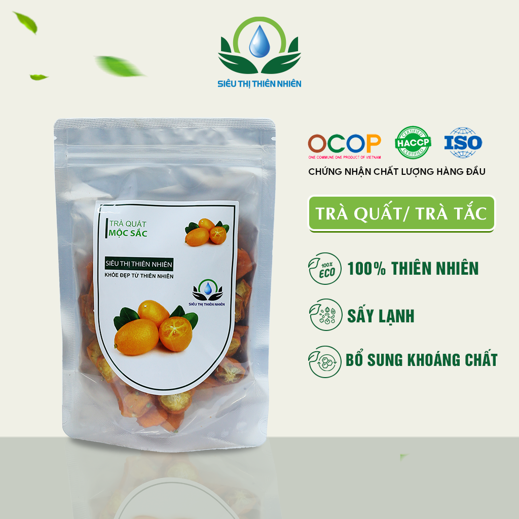 Trà Quất/ Trà Tắc Sấy Khô Mộc Sắc 100g