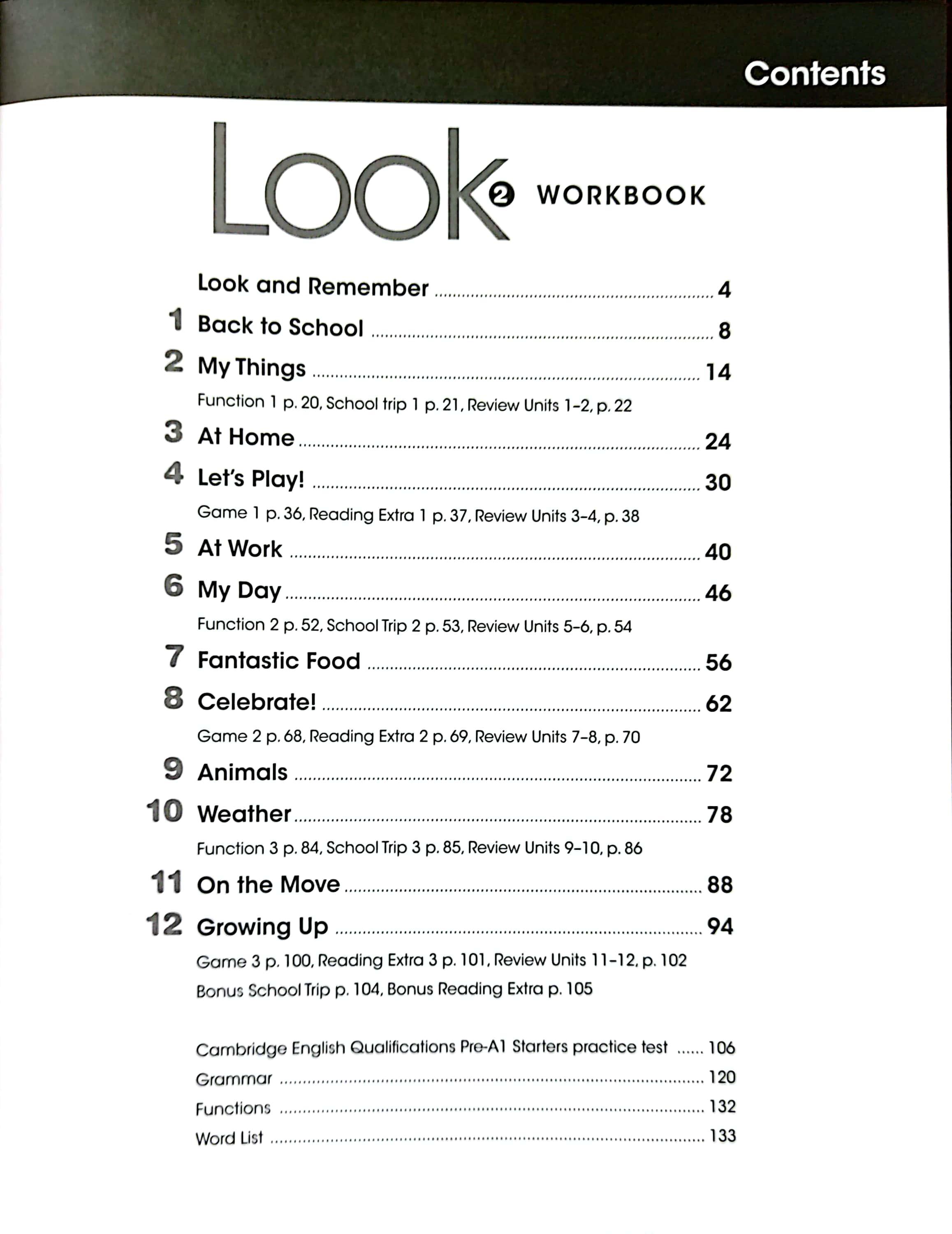 Look 2: Workbook With Online Practice