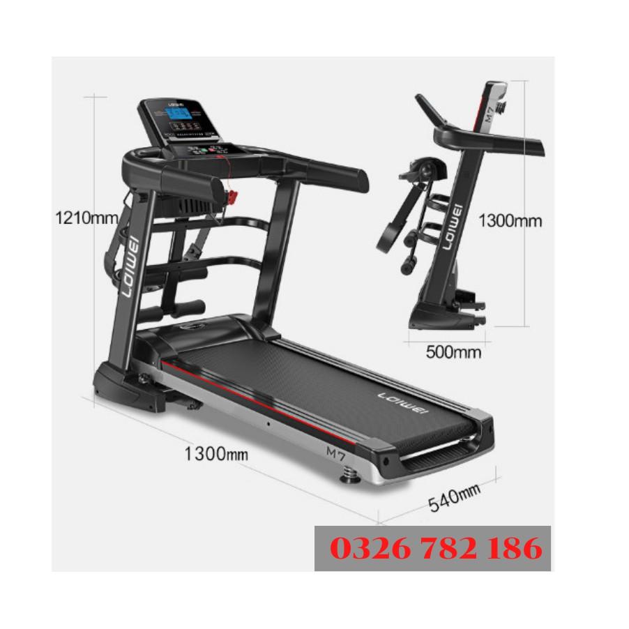 Máy chạy bộ điện tập gym thể dục tại nhà Model Kemilng M7 đa chức năng