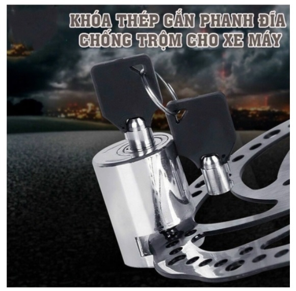 Ổ khóa phanh chống trộm