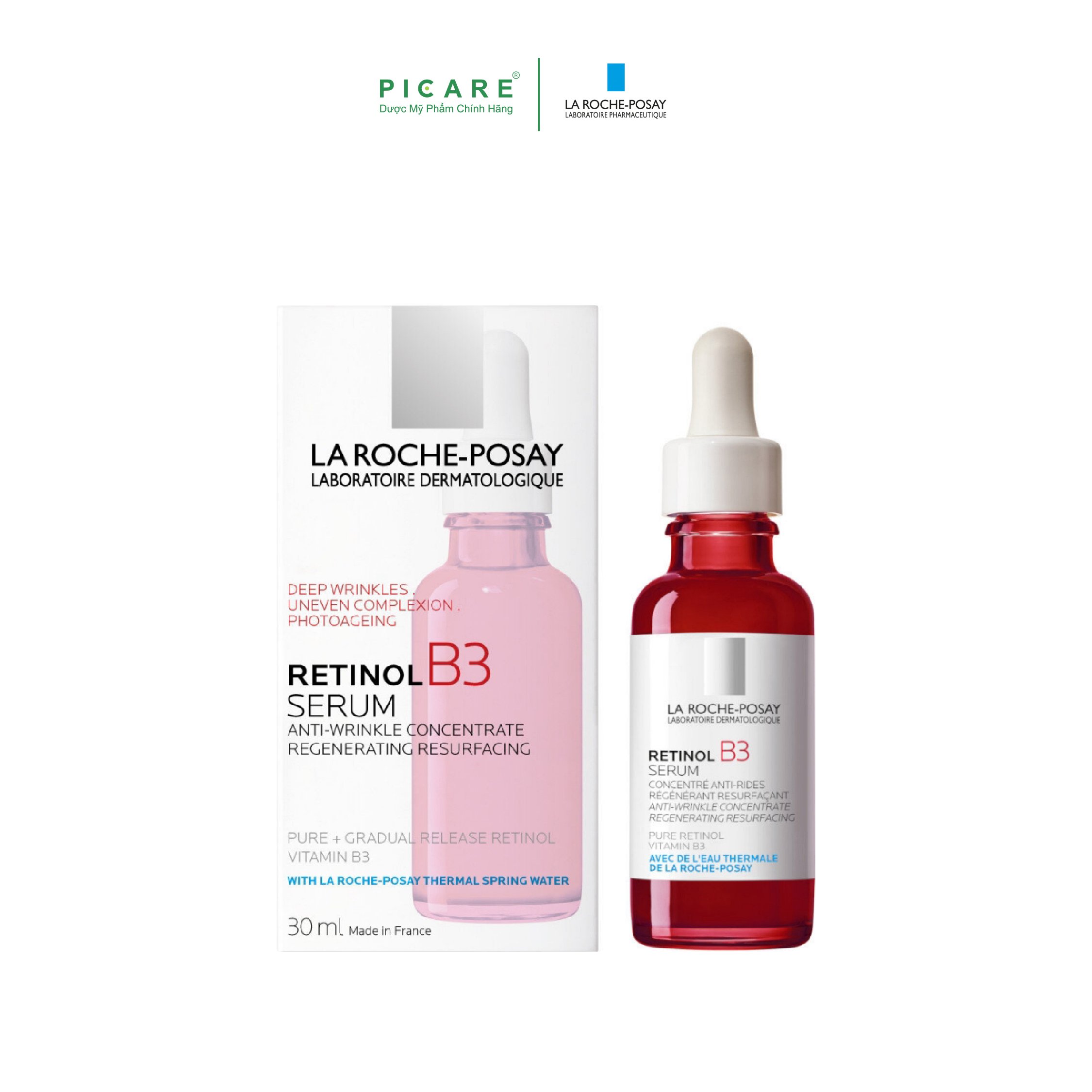 Tinh Chất La Roche Posay Giảm Thâm Nám & Làm Đều Màu Da Retinol B3 Serum 30ml