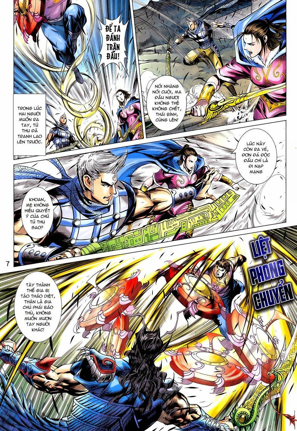 thần binh vấn thiên chapter 15 7