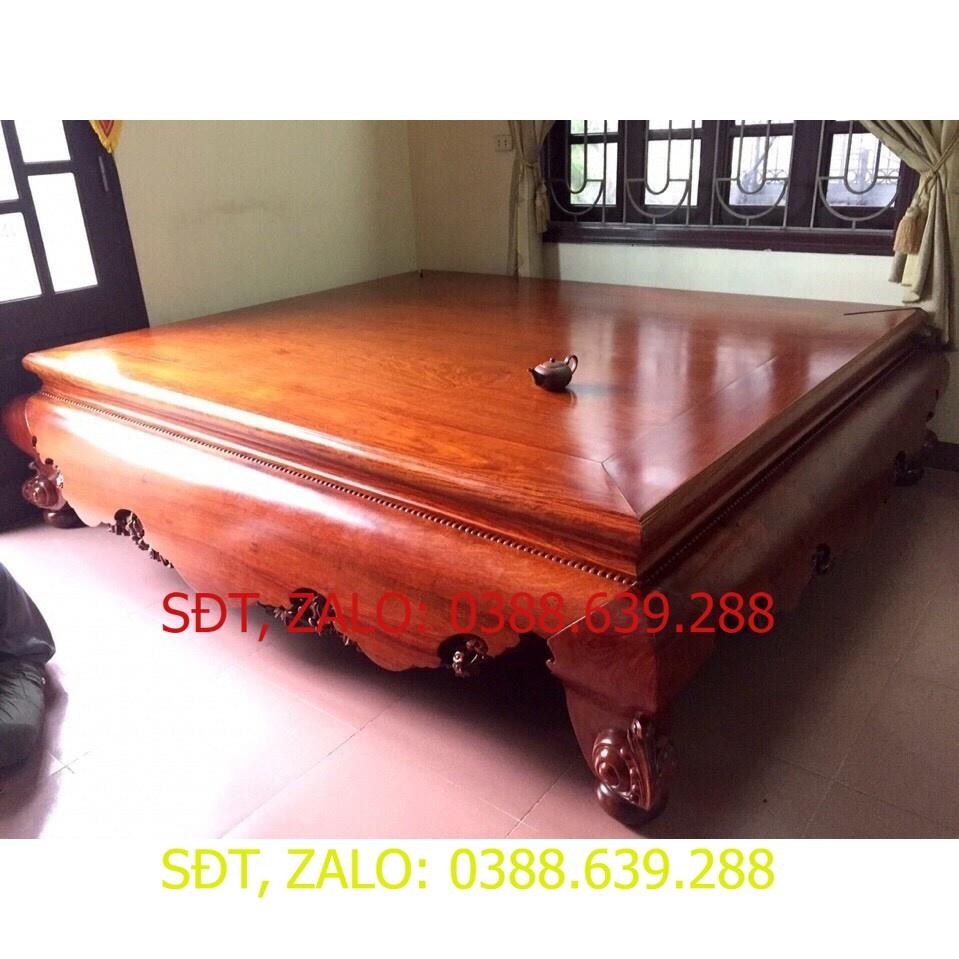 Sập ngồi gỗ gụ