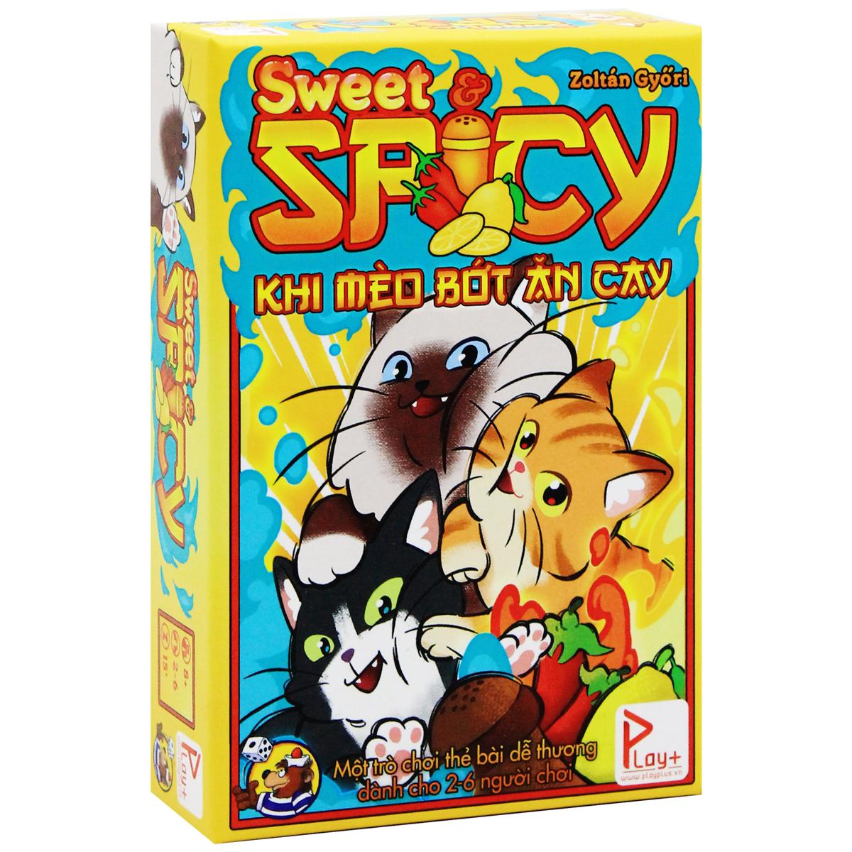 Boardgame Sweet And Spicy - Khi Mèo Bớt Ăn Cay