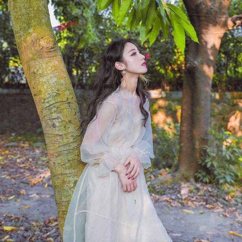 Váy cổ tích bồng bềnh nhẹ nhàng