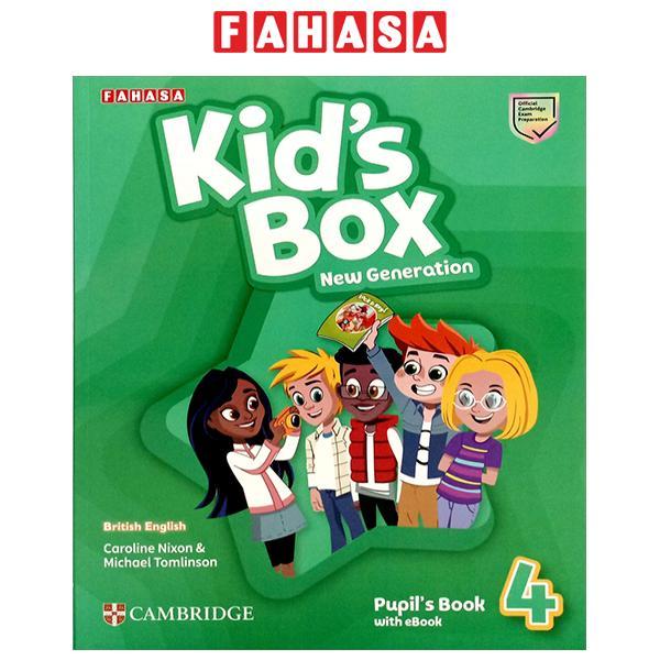 Sách ngoại văn: Kid's Box New Generation - Pupil's Book With Ebook 4
