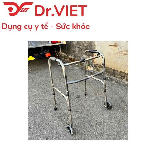 Khung tập đi inox Lucass W-717S