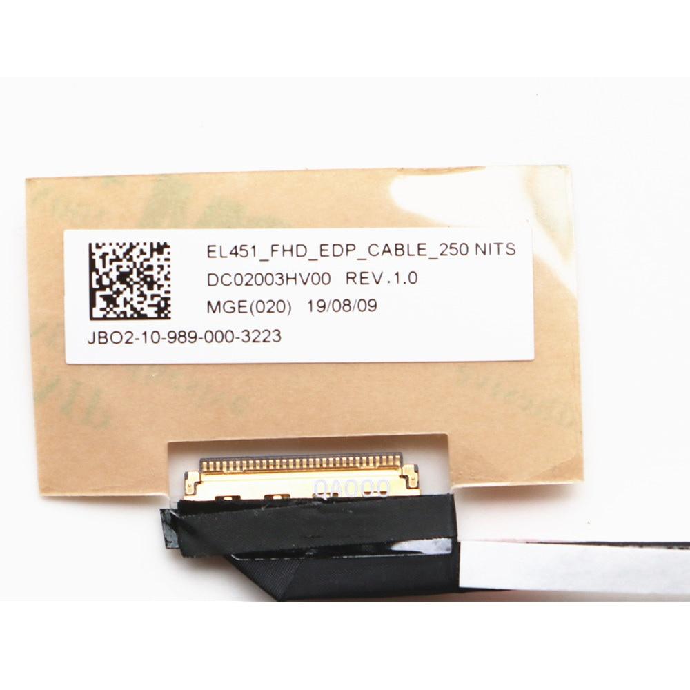 EL451 FHD DC02003HV00 EDP CABLE FOR LENOVO S540-14IWL LCD LVDS CABLE