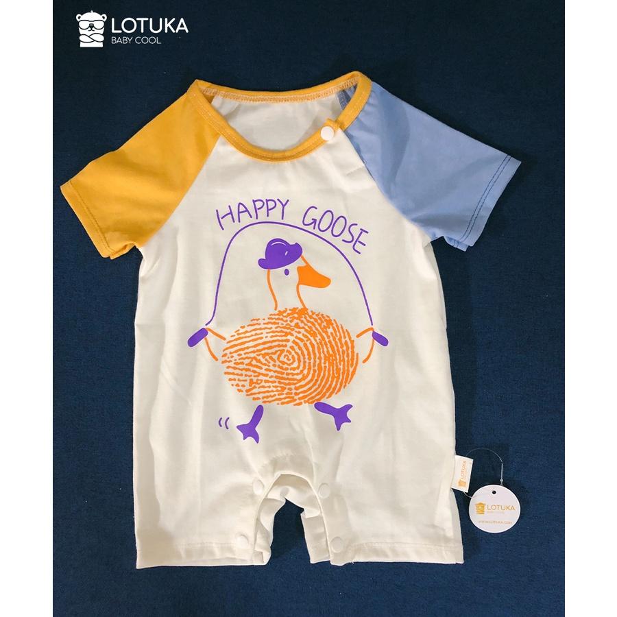 Bộ body đùi bé trai bé gái hình thú siêu dễ thương, bodysuit cộc mẫu đồ liền thân quần áo sơ sinh cho bé 0-12 tháng