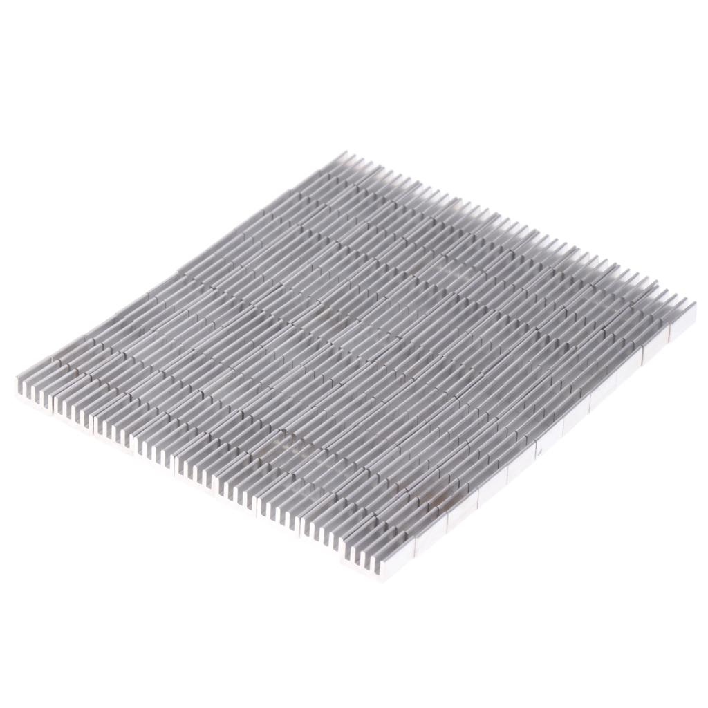 100PCS Raspberry Pi Heatsink Cooler Fin for Transistor Semiconductor Devices