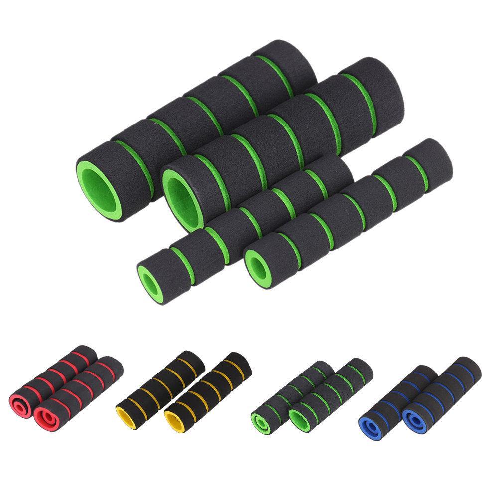 Motorcycle Foam Nonslip Handlebar Hand Grips Cover Set Gloves