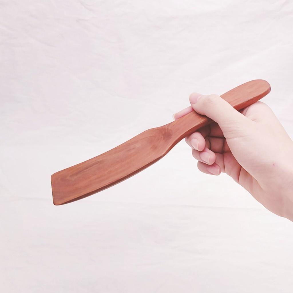 THÌA XÚC TRÀ BẰNG GỖ NHÃN TỰ NHIÊN