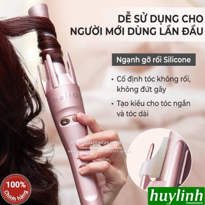 Máy uốn - duỗi - tạo kiểu tóc ion âm Halio Auto Rotating Hair Curler - Hàng chính hãng