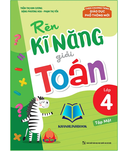 Sách - Rèn kĩ năng giải toán 4 - tập 1