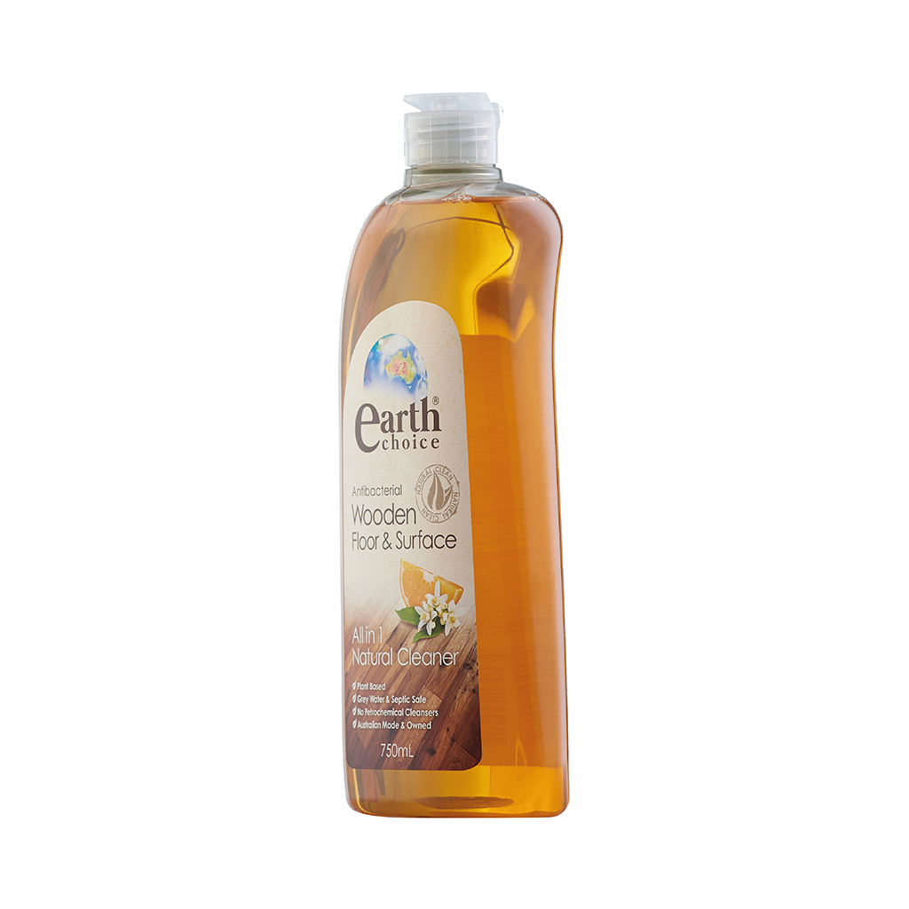 Nước lau sàn gỗ &amp; đồ dùng nội thất gỗ gốc thực vật Earth Choice 750ml