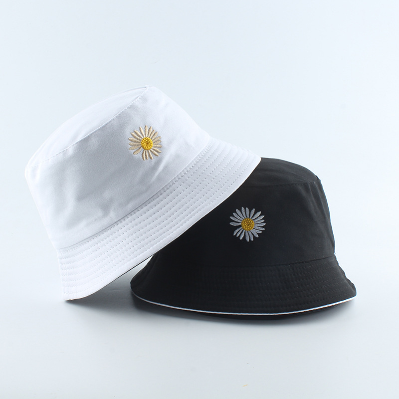 Mũ 2 mặt, Nón bucket hoa cúc đẹp, Mũ tai bèo chống nắng phong cách Hàn Quốc Siêu Hot MD07