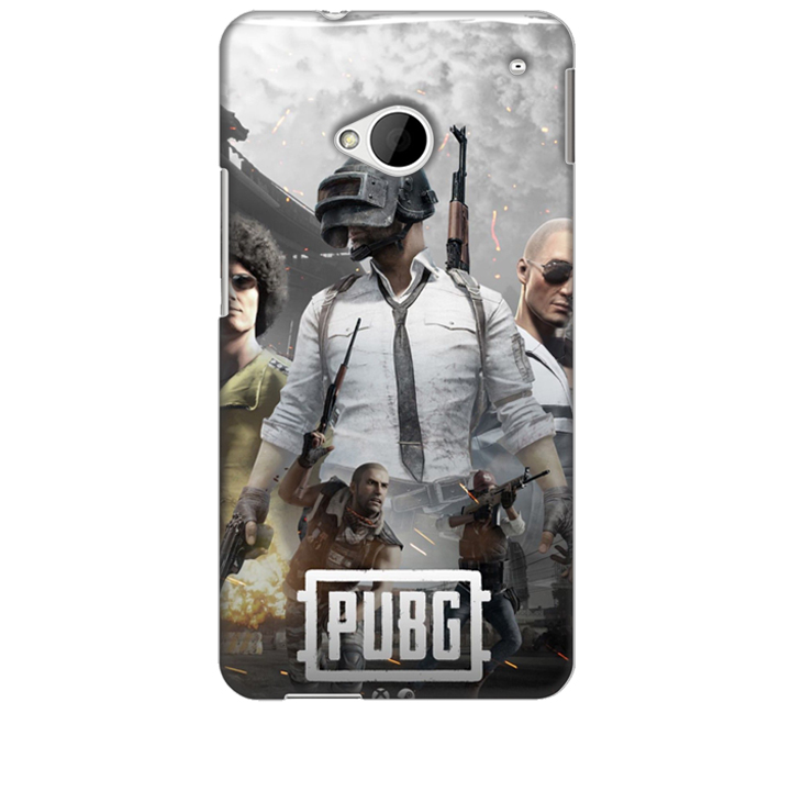 Ốp lưng dành cho điện thoại HTC M7 hinh PUBG Mẫu 01