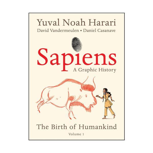 Sách - Sapiens (Graphic Edition) : A Brief History of Humankind by Yuval Noah Harari - (US Edition, paperback)