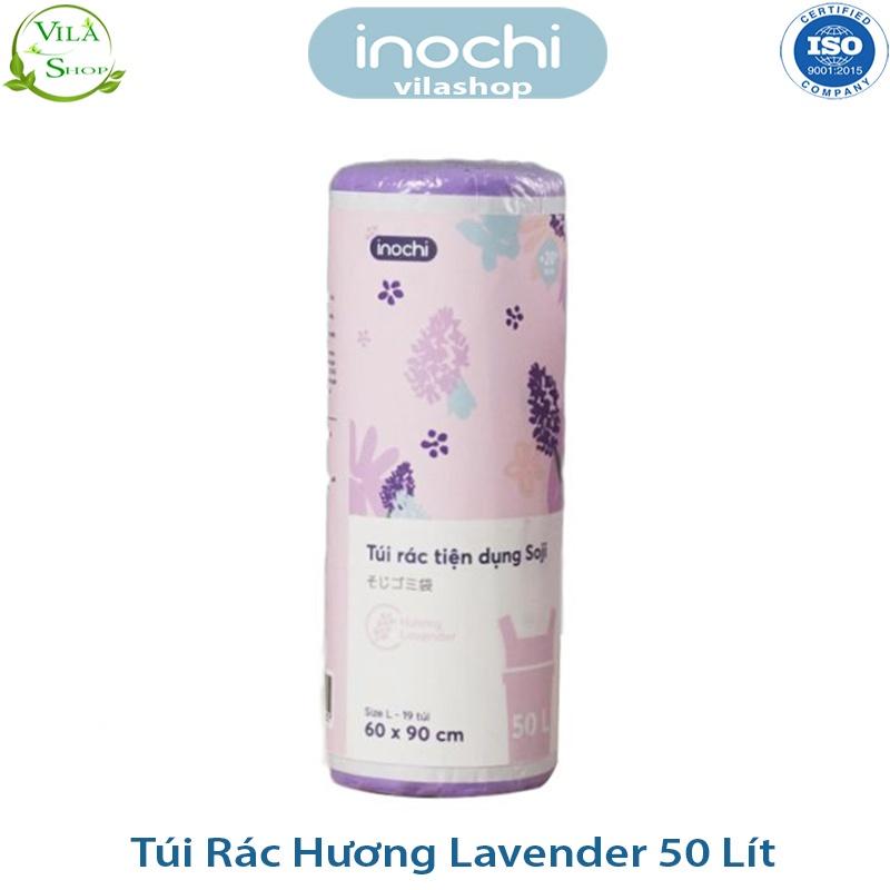 Túi Đựng Rác, Túi Rác Hương Chanh, Hương Lavender Tự Huỷ Có Quai Tiện Dụng, Dạng Cuộn Loại 10L 25L 50L