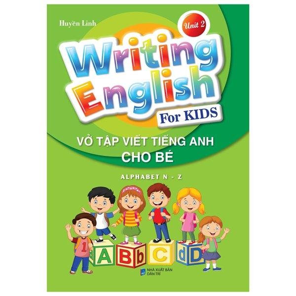 Vở Tập Viết Tiếng Anh Cho Bé - Tập 2