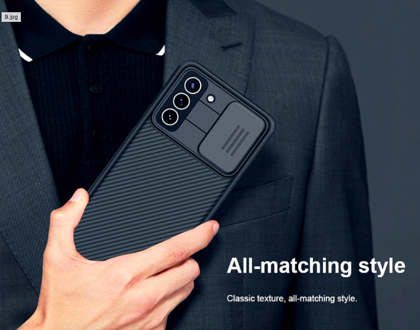 Ốp lưng chống sốc bảo vệ Camera cho SamSung Galaxy S21 Fe hiệu Nillkin Camshield - Hàng nhập khẩu