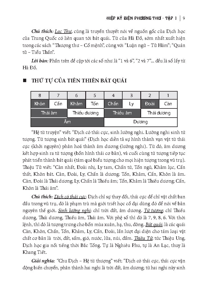 Sách - Tứ Khố Toàn Thư - Hiệp Kỷ Biện Phương Thư - Tập 1 - Bìa Cứng