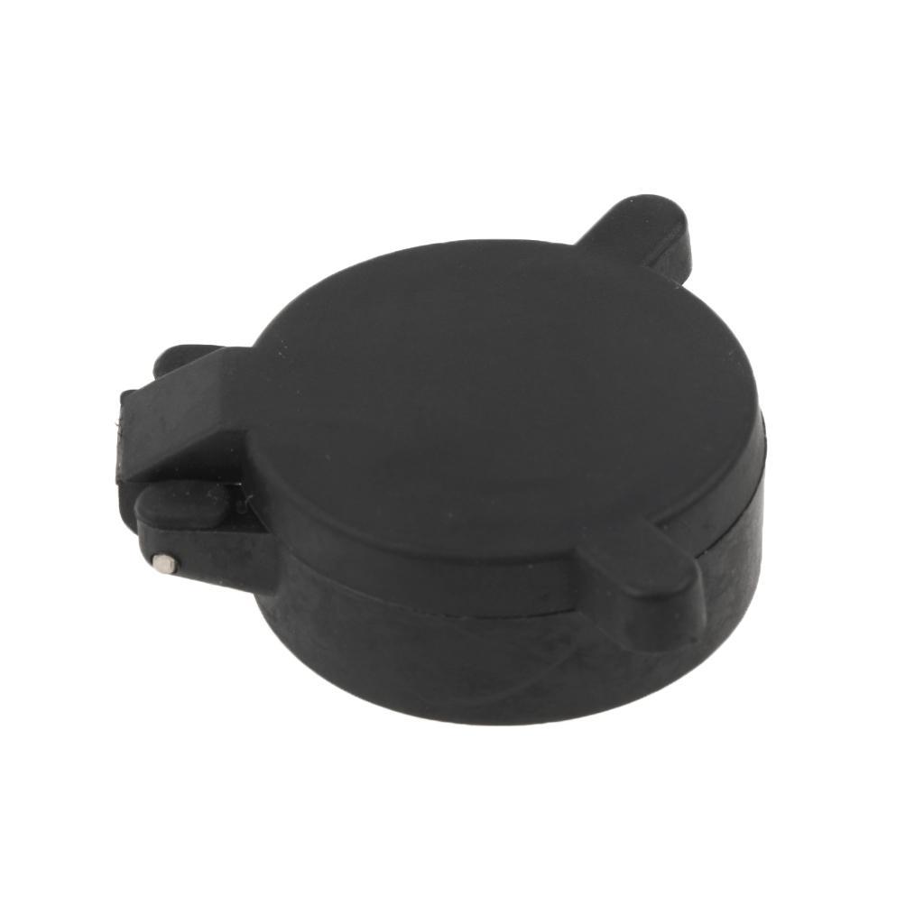 3-6pack 29mm Flip-open Objective Eyepiece Scope Cover Dustproof Cap for