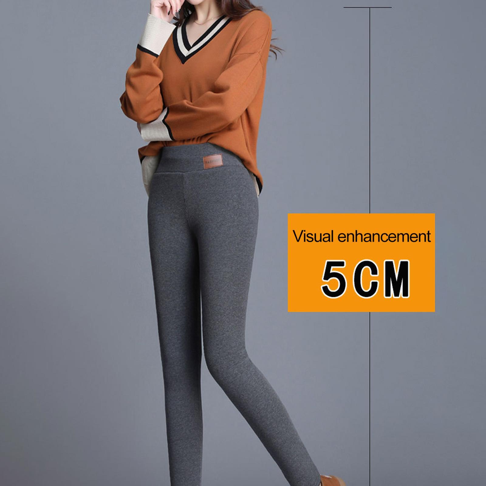 Women\'s  Fleece  Leggings, Thick Velvet Tights Thermal Pants , S