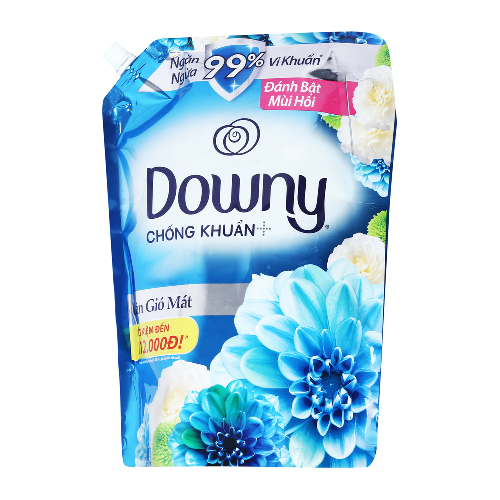 Nước Xả Vải Downy Làn Gió Mát Túi 2.4L
