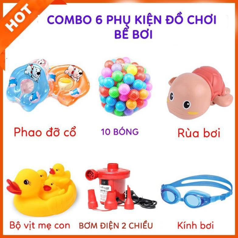 Bể Bơi Cho Bé, tha hồ lựa chọn kích thước, hồ bơi cho bé Bơm Hơi Tại Nhà Chống Trượt An Toàn Cho Bé, Hàng Loại 1