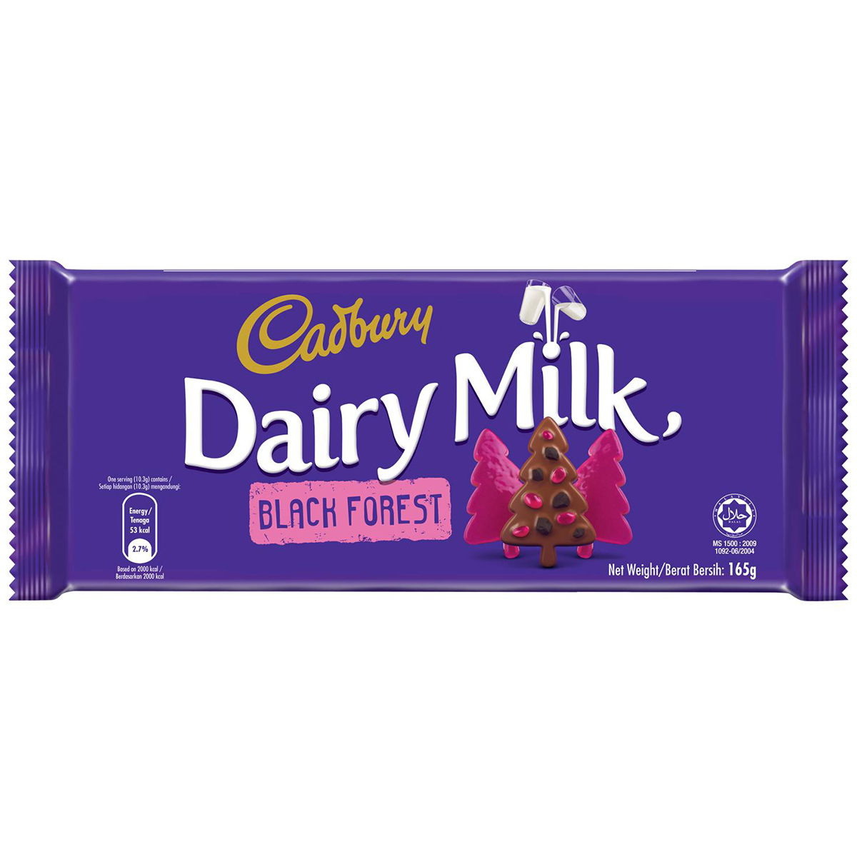 Socola Cadbury Dairy Milk Black Forest 165g